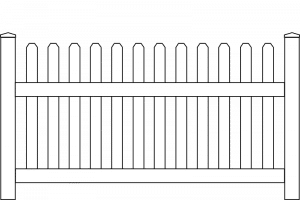 Classic Vinyl Picket Fence