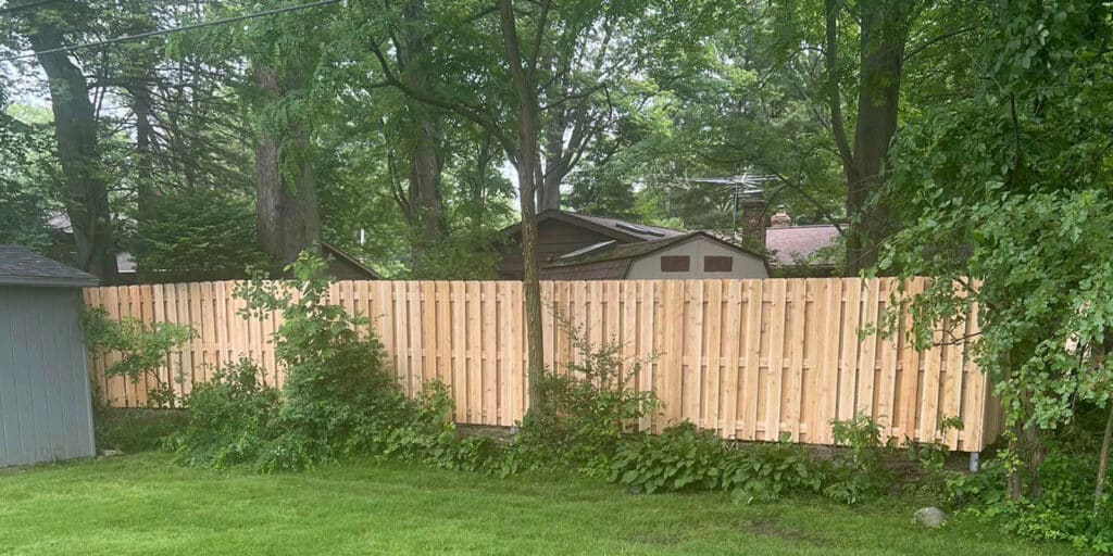 wood fence