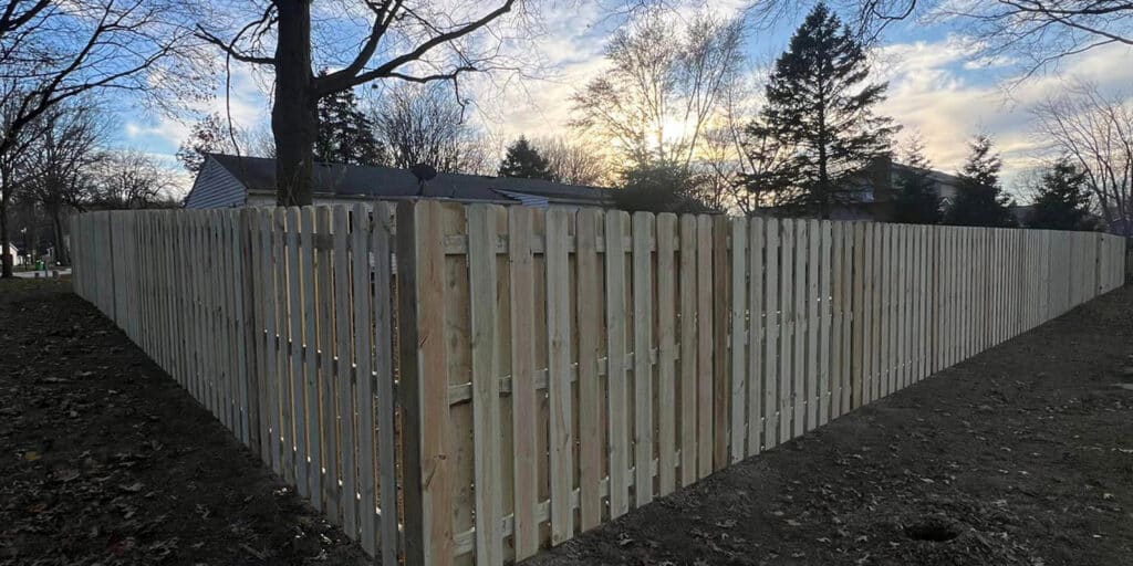 new fence