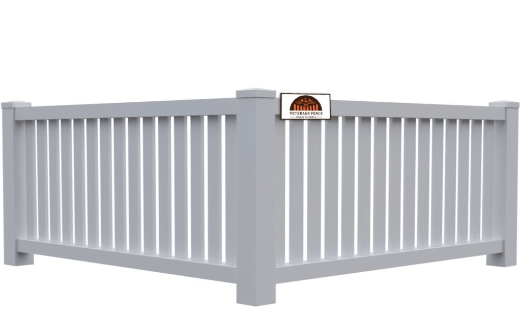 Baron Vinyl Picket Fence