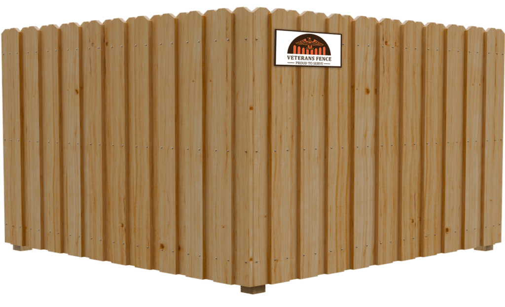 Board On Board Wood Fence