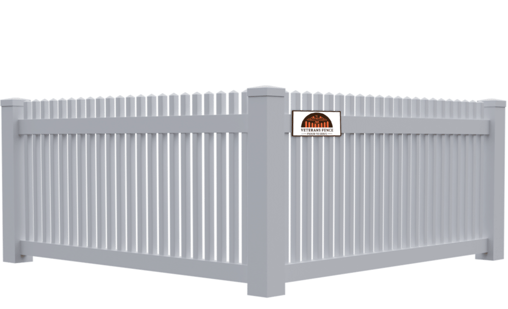 New England Vinyl Picket Fence