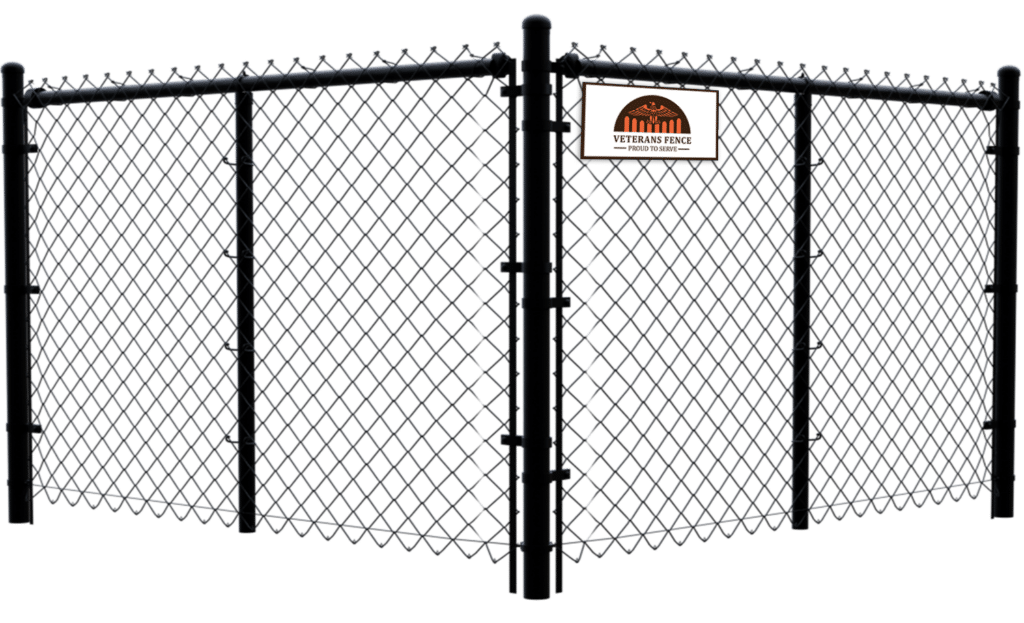Black Chain Link Fence
